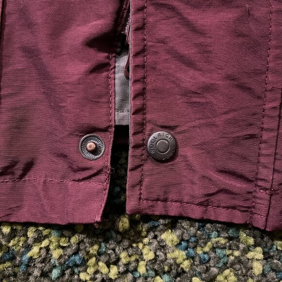 Woolrich Vintage Blanket Lined Burgundy Jacket (M) - Picture 3 of 5